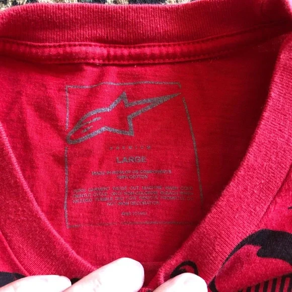 Alpinestars t shirt size large - Picture 3 of 5